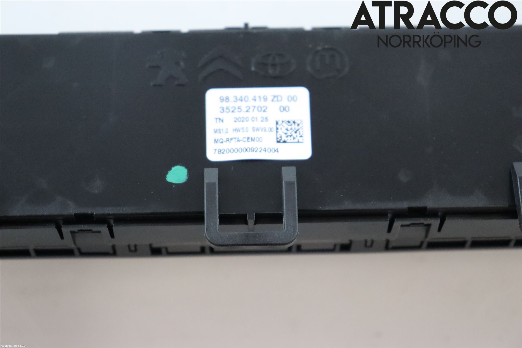 Toyota PROACE II 16- Varmeapparat Panel(Regulering)
