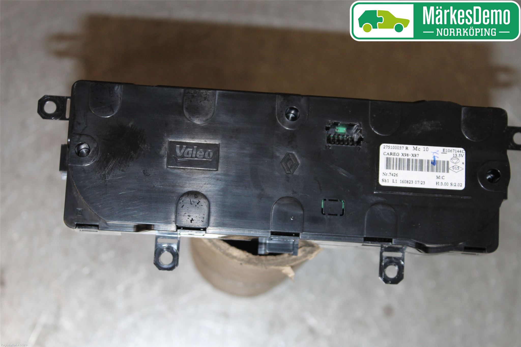 Renault CAPTUR 13-19 Varmeapparat Panel(Regulering)