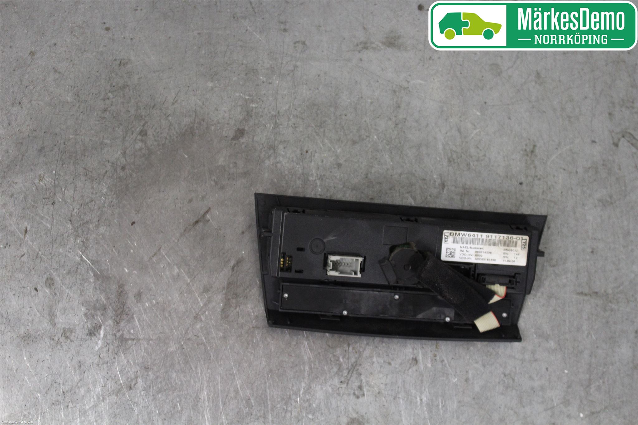BMW 3 E90/91 SED/TOU 05-12 Varmeapparat Panel(Regulering)
