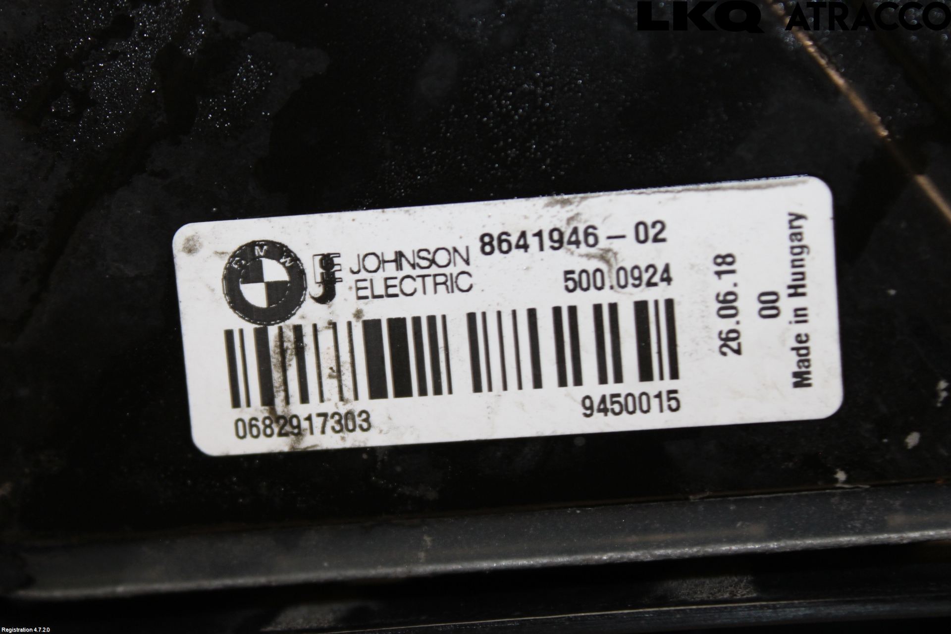 BMW 3 F30/F31/F80 12-19 Kjølevifte Elektrisk