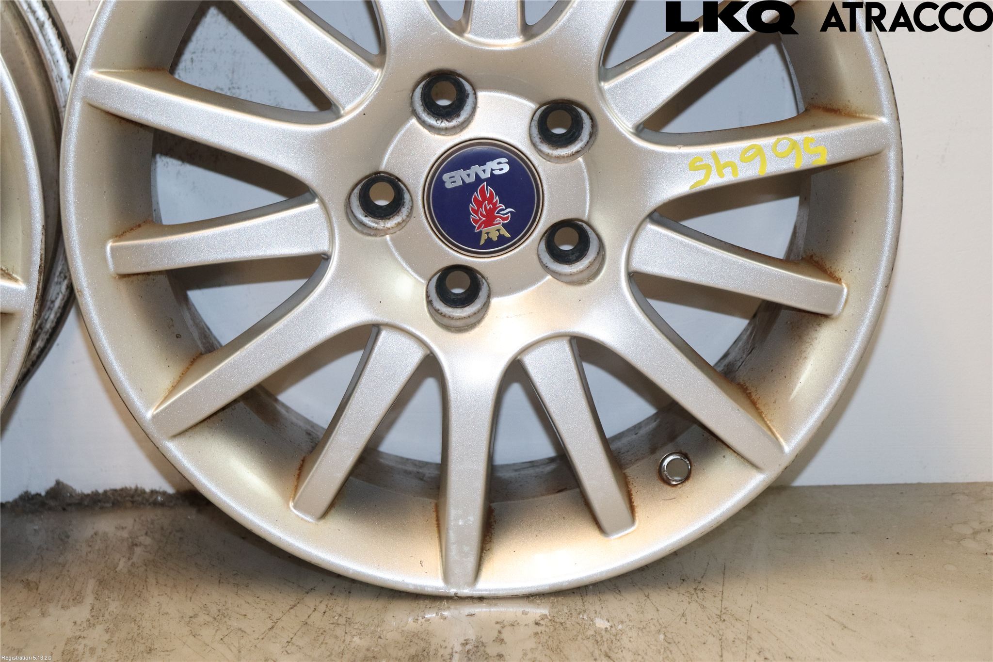 Saab 9-3 VER2/VER3 08-15 Felg Aluminium Sett 4Stk