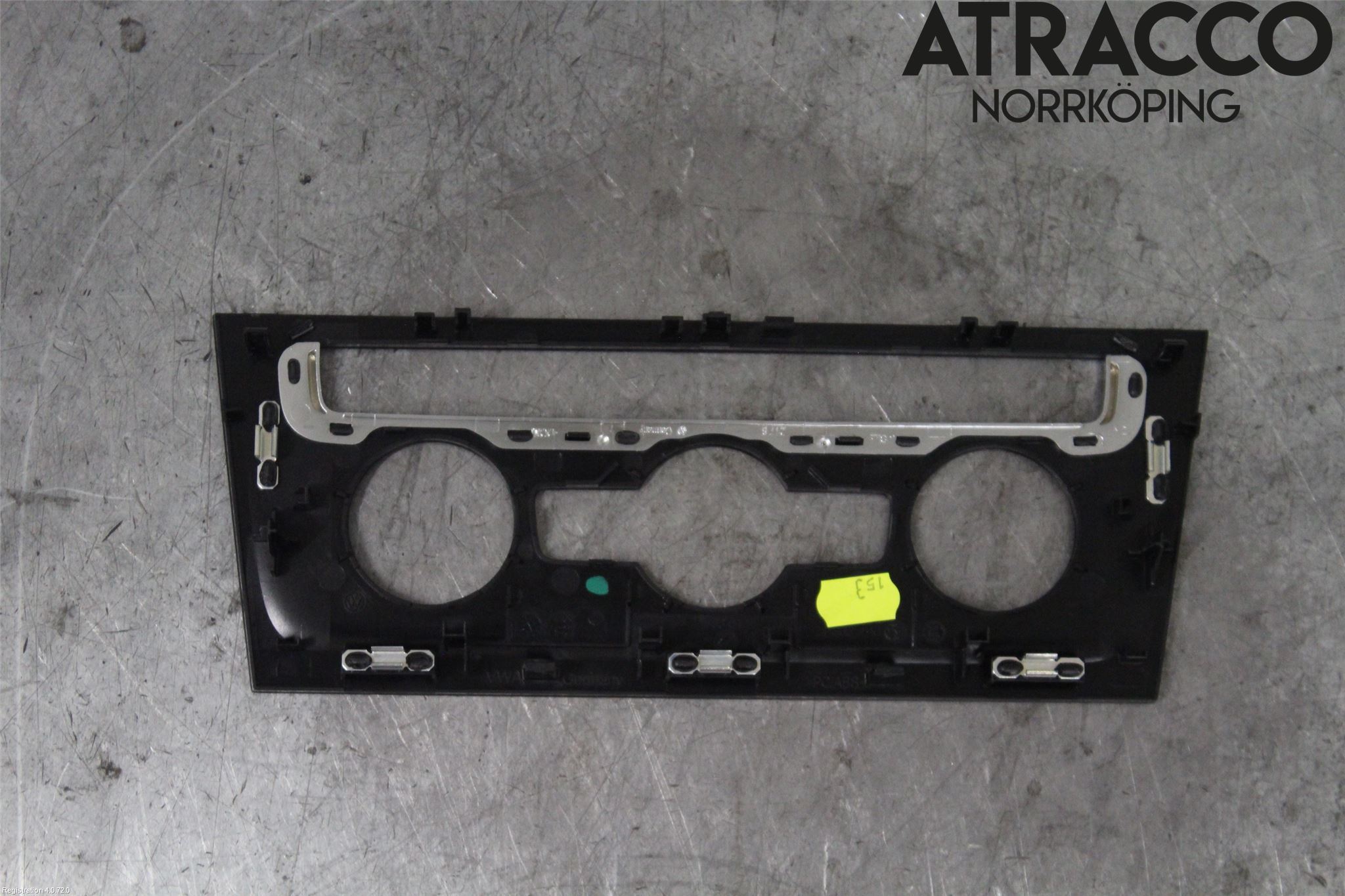 Volkswagen VW GOLF / E-GOLF VII 13-20 Innr Radio Ramme