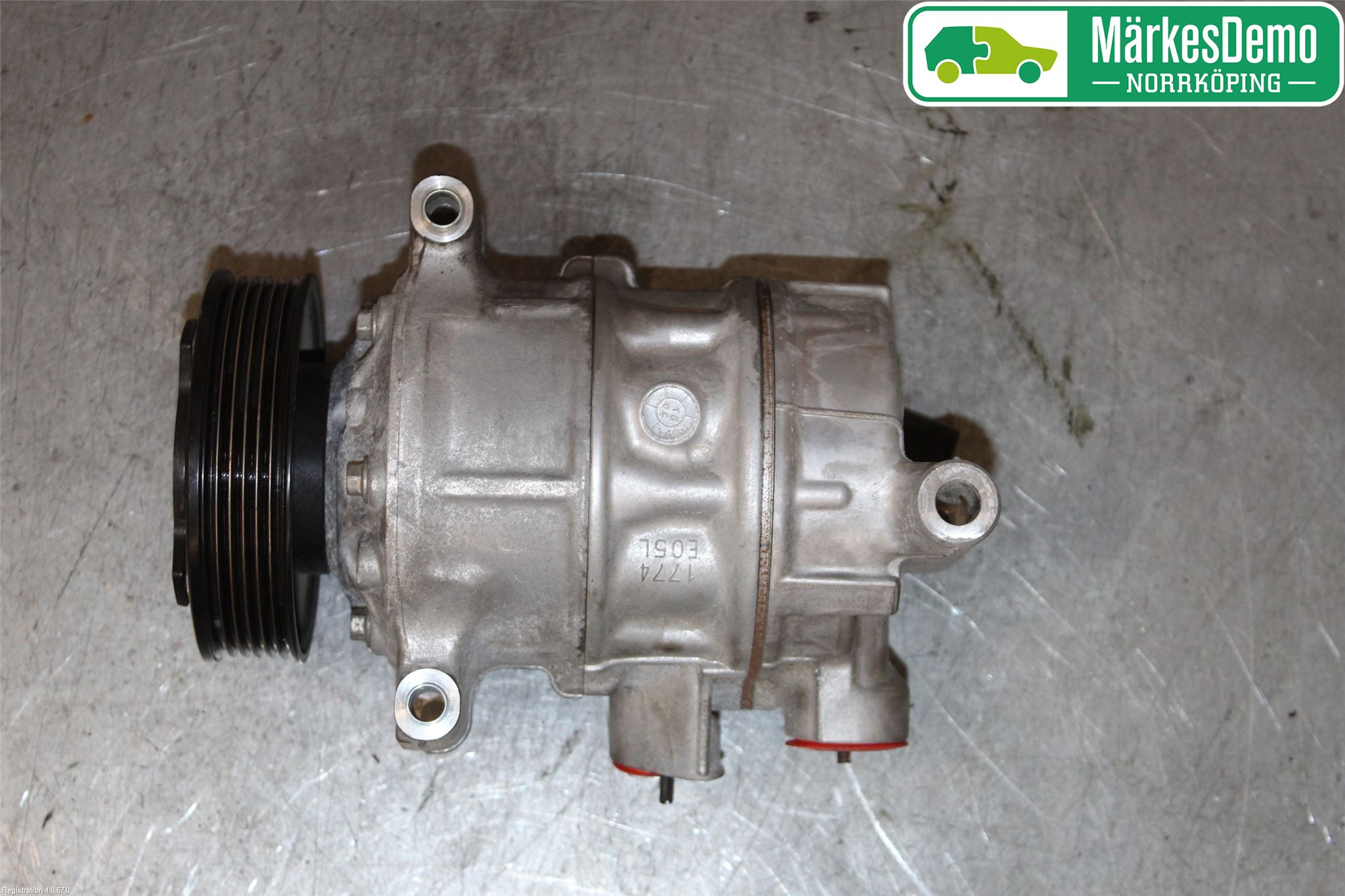 Volkswagen VW POLO 10-17 Varme Ac Kompressor