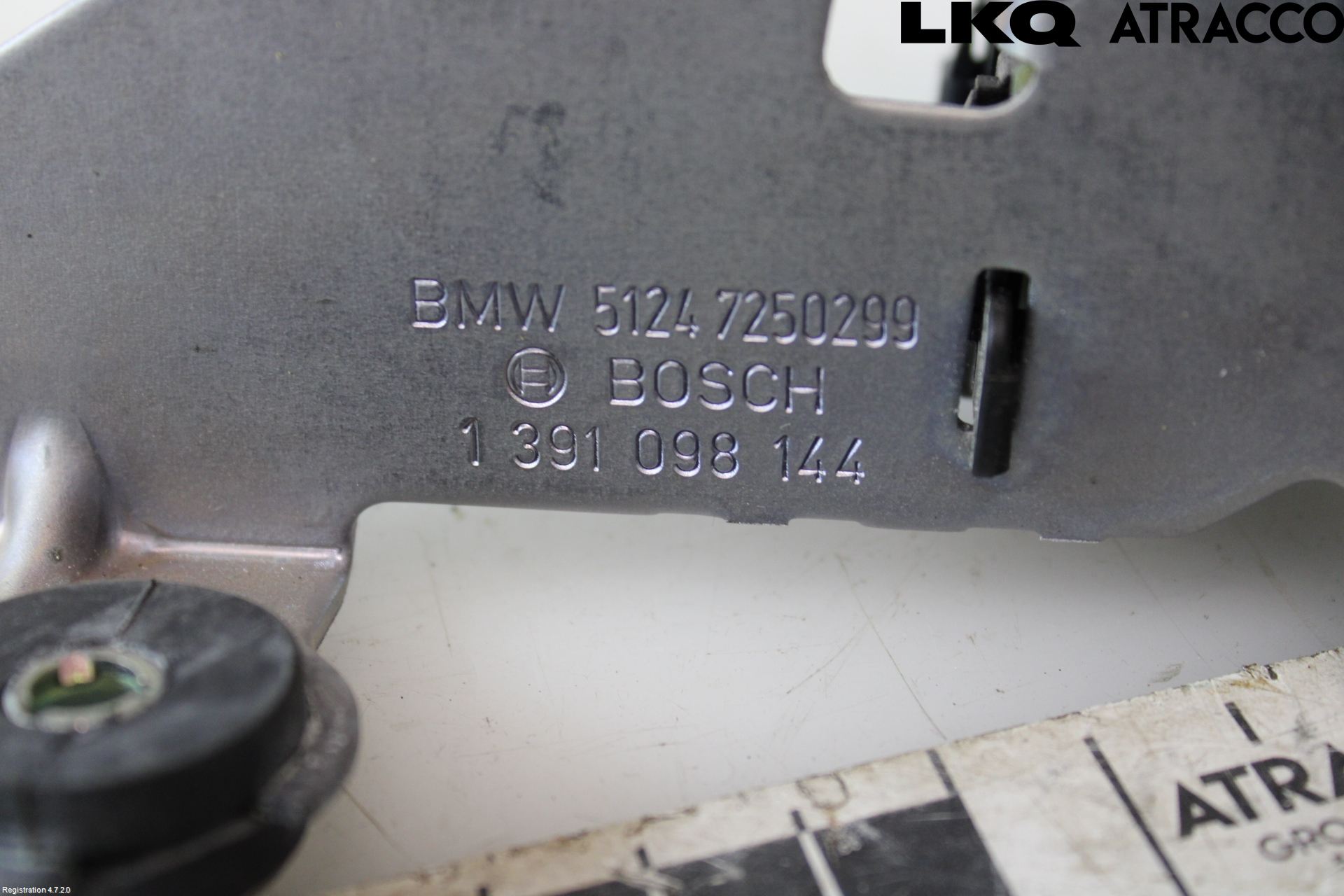 BMW 3 F30/F31/F80 12-19 Bakluke-Lokk Låsekasse