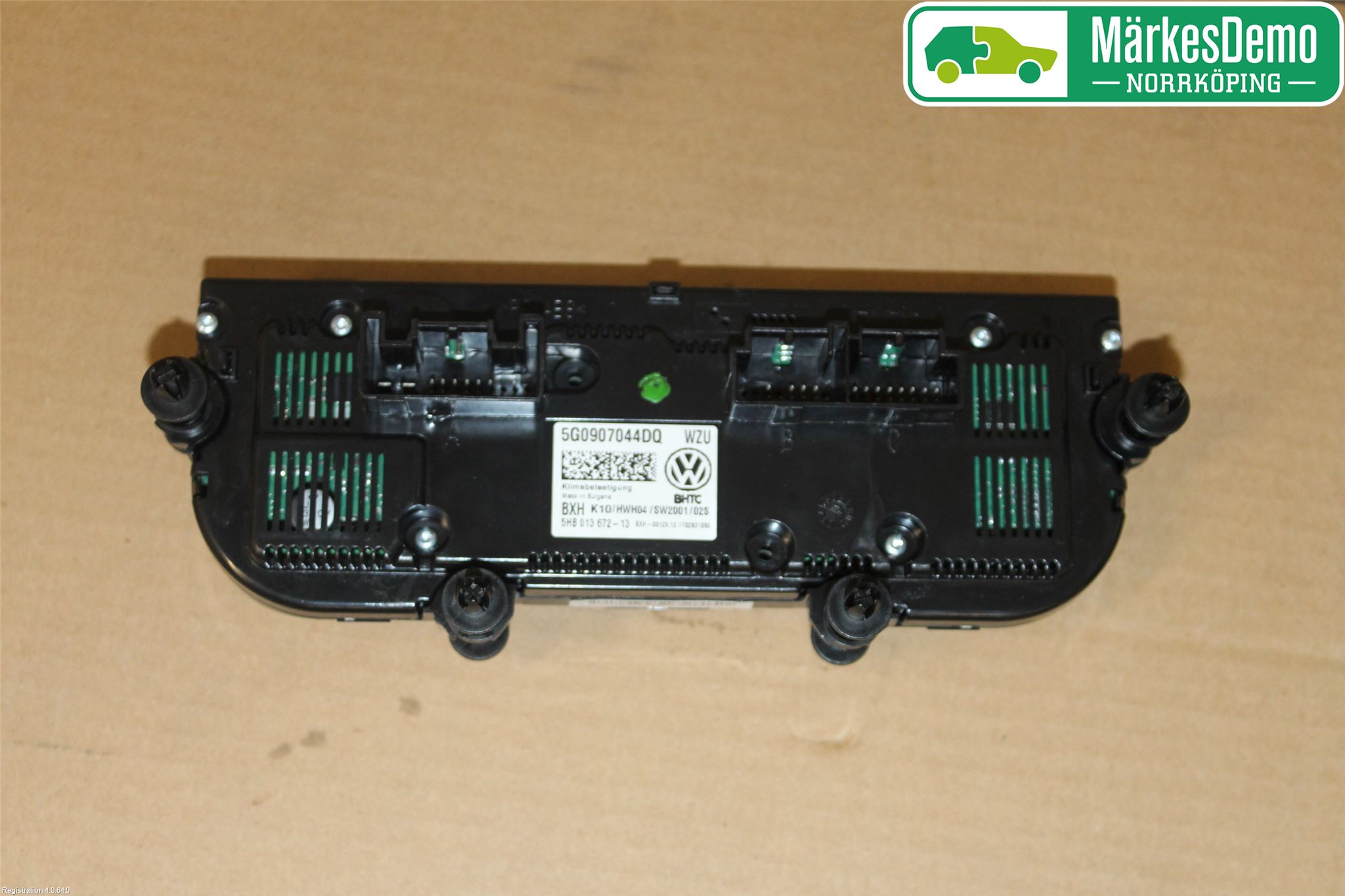 Volkswagen VW PASSAT 15-19 Varmeapparat Panel(Regulering)