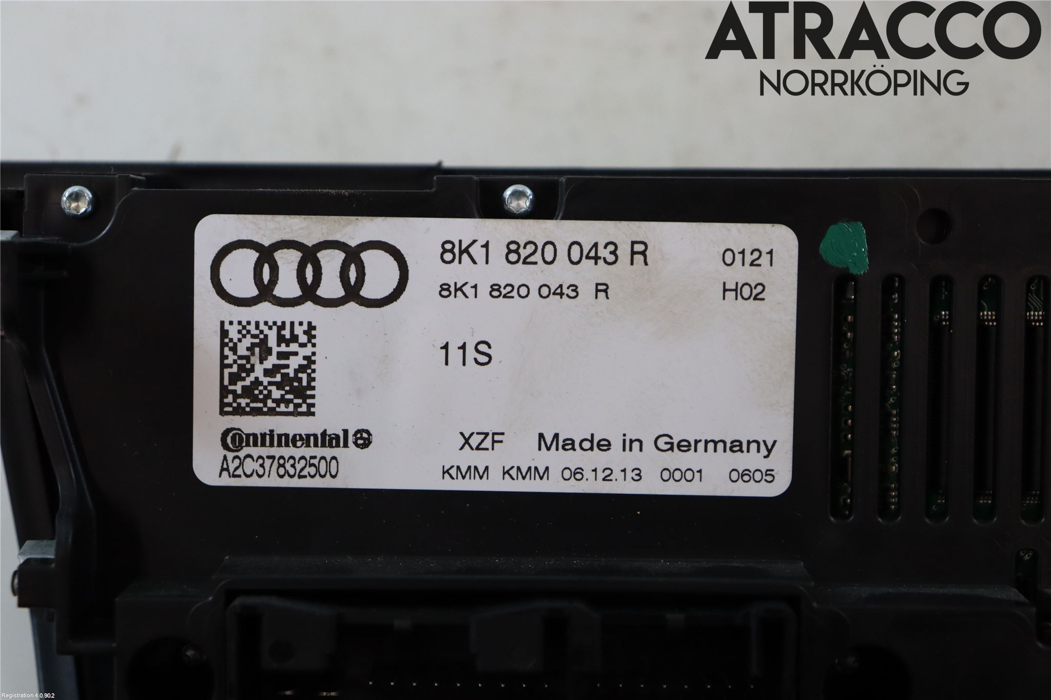Audi A4 12-15 Varmeapparat Panel(Regulering)
