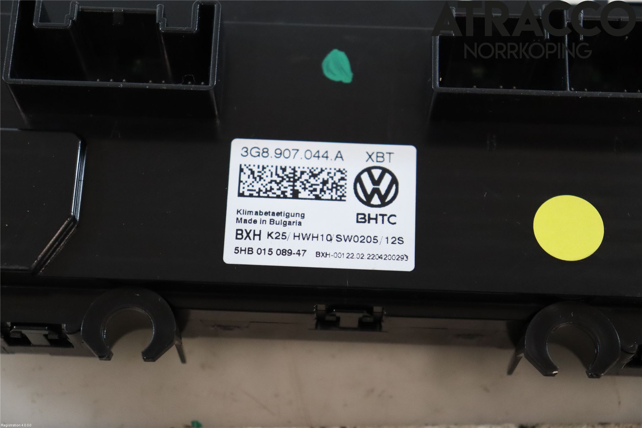 Volkswagen VW PASSAT 20-24 Varmeapparat Panel(Regulering)