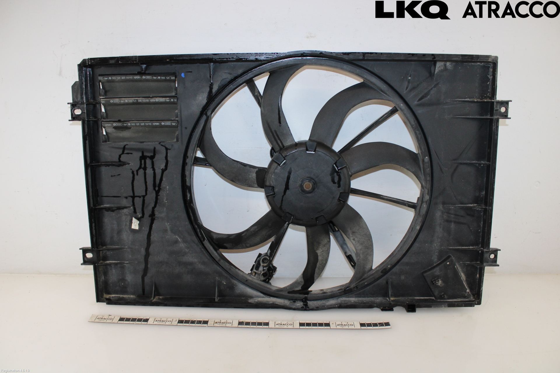 Volkswagen VW GOLF VI 09-13 Kjølevifte Elektrisk