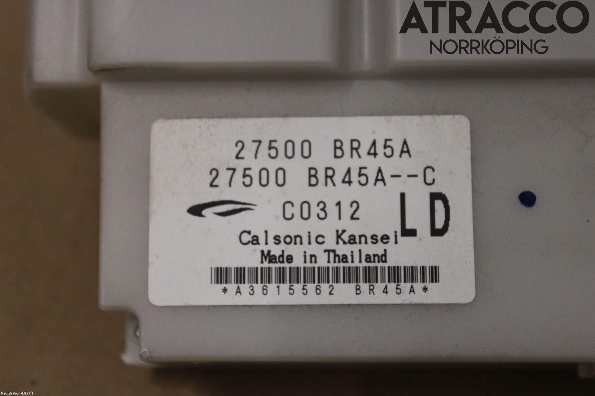 Nissan QASHQAI+2  08-10 Varmeapparat Panel(Regulering)