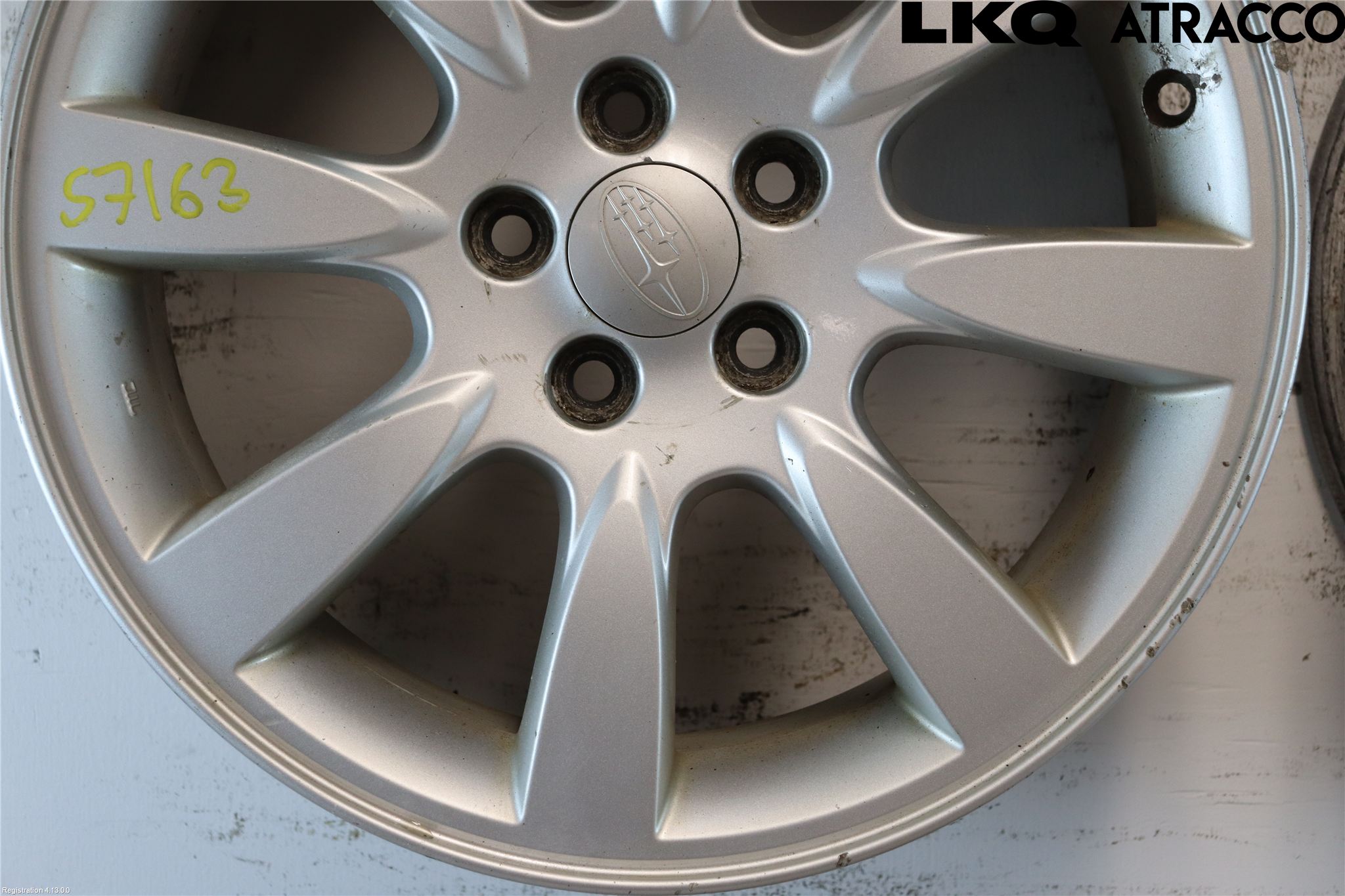 Subaru LEGACY 10-14 Felg Aluminium Sett 4Stk