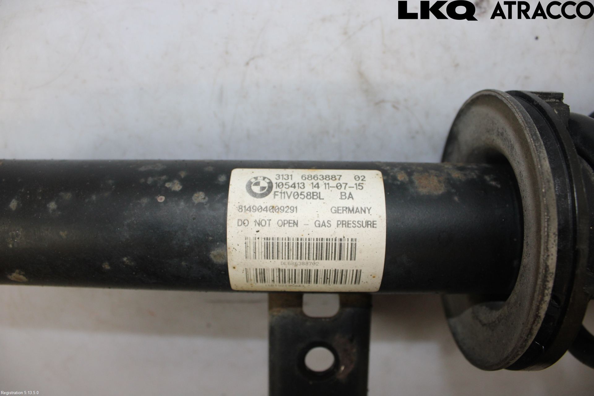 BMW 5 F10/F11/F18 09-17 Fjærbein Foran Venstre