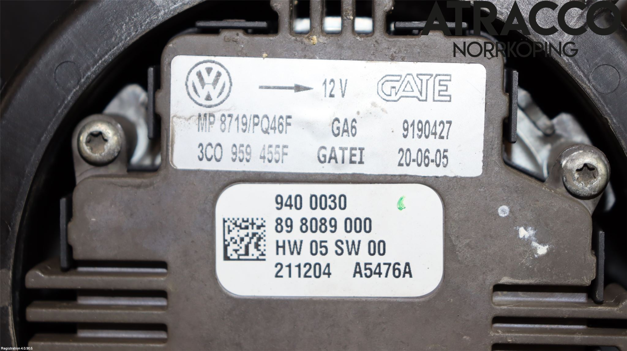 Volkswagen VW PASSAT 05-11 Kjølevifte Elektrisk
