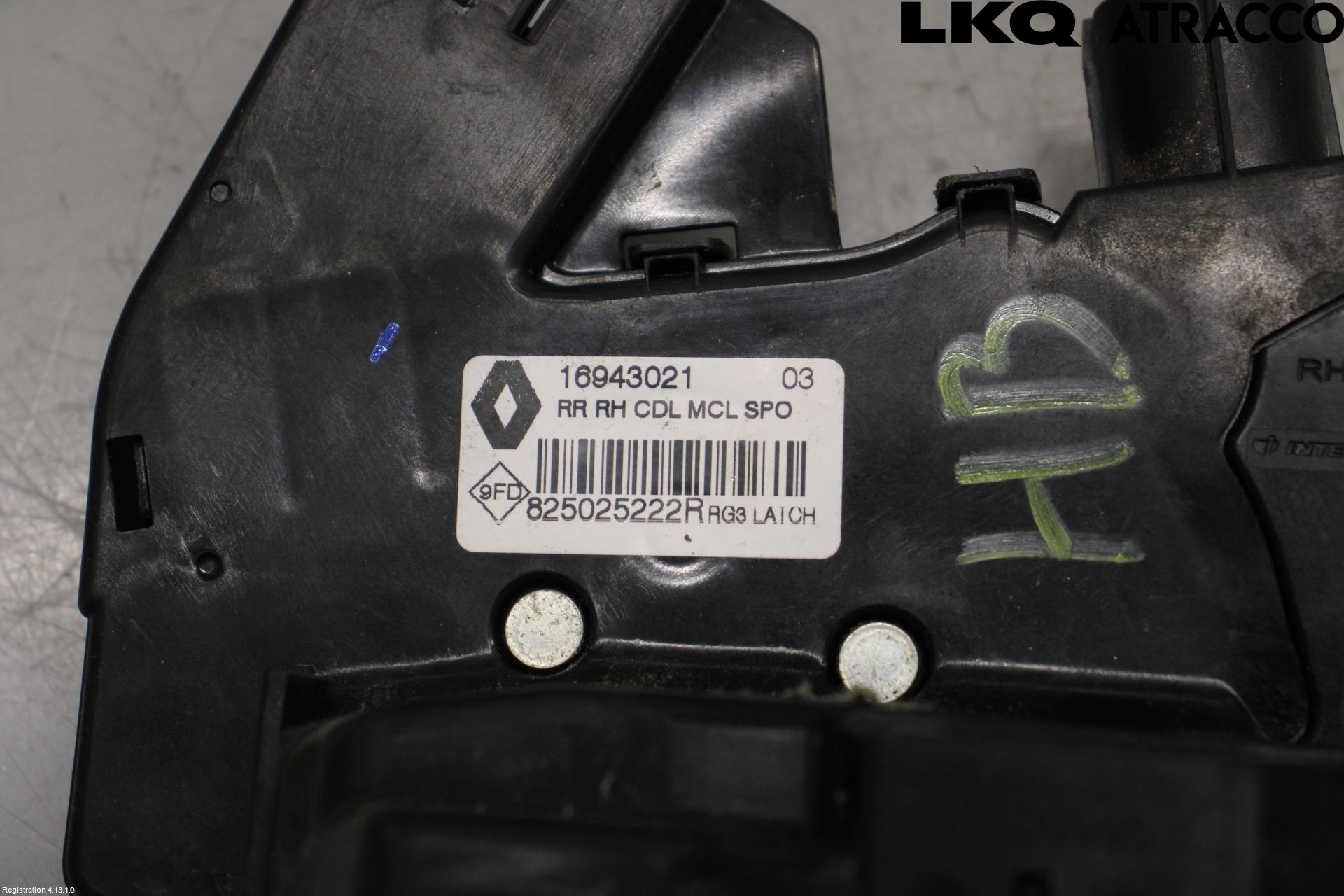 Renault MEGANE IV 16-23 Dørlås - Låsekasse