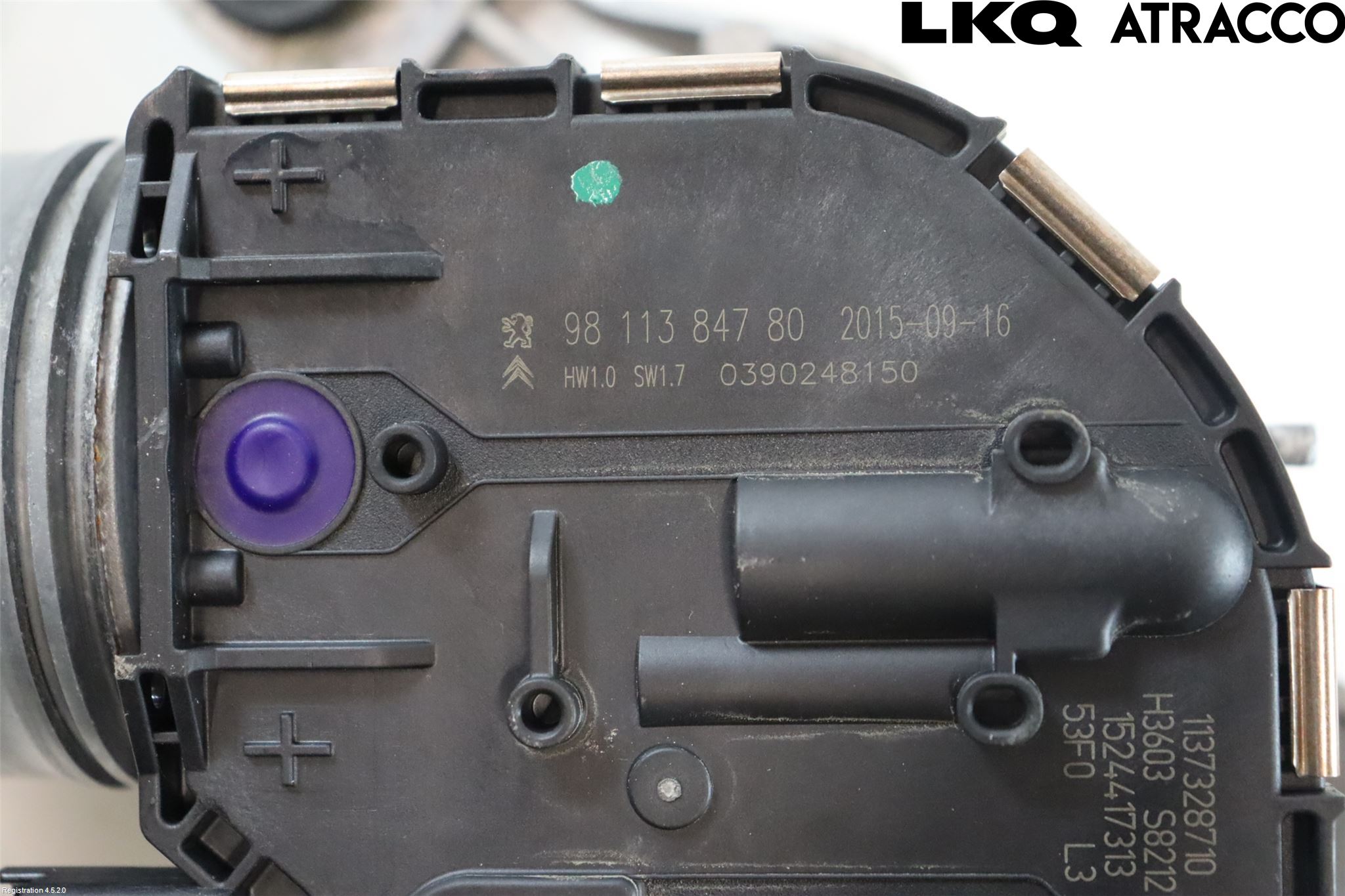 Citroen C4 PICASSO 14-18 Viskermotor Frontrute