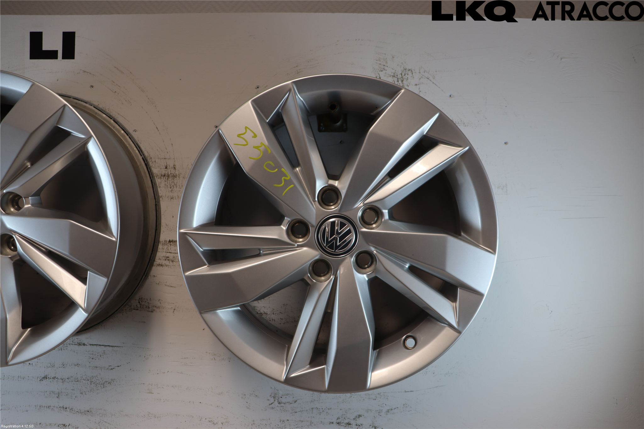 Volkswagen VW POLO VI 18->> Felg Aluminium Sett 4Stk