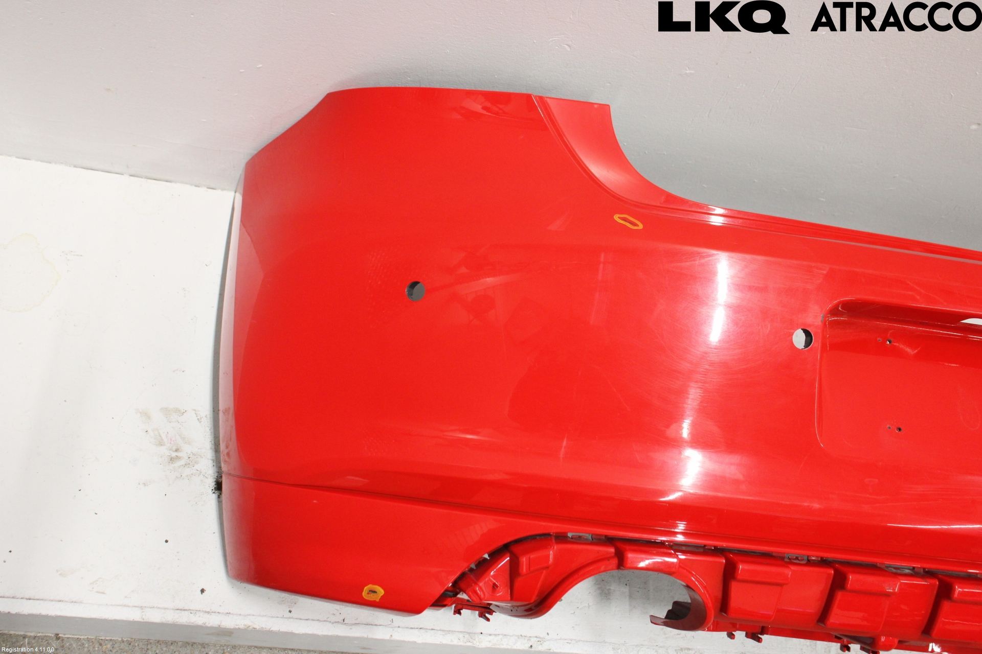 Volkswagen VW POLO 10-17 Støtfanger Bak Overtrekk