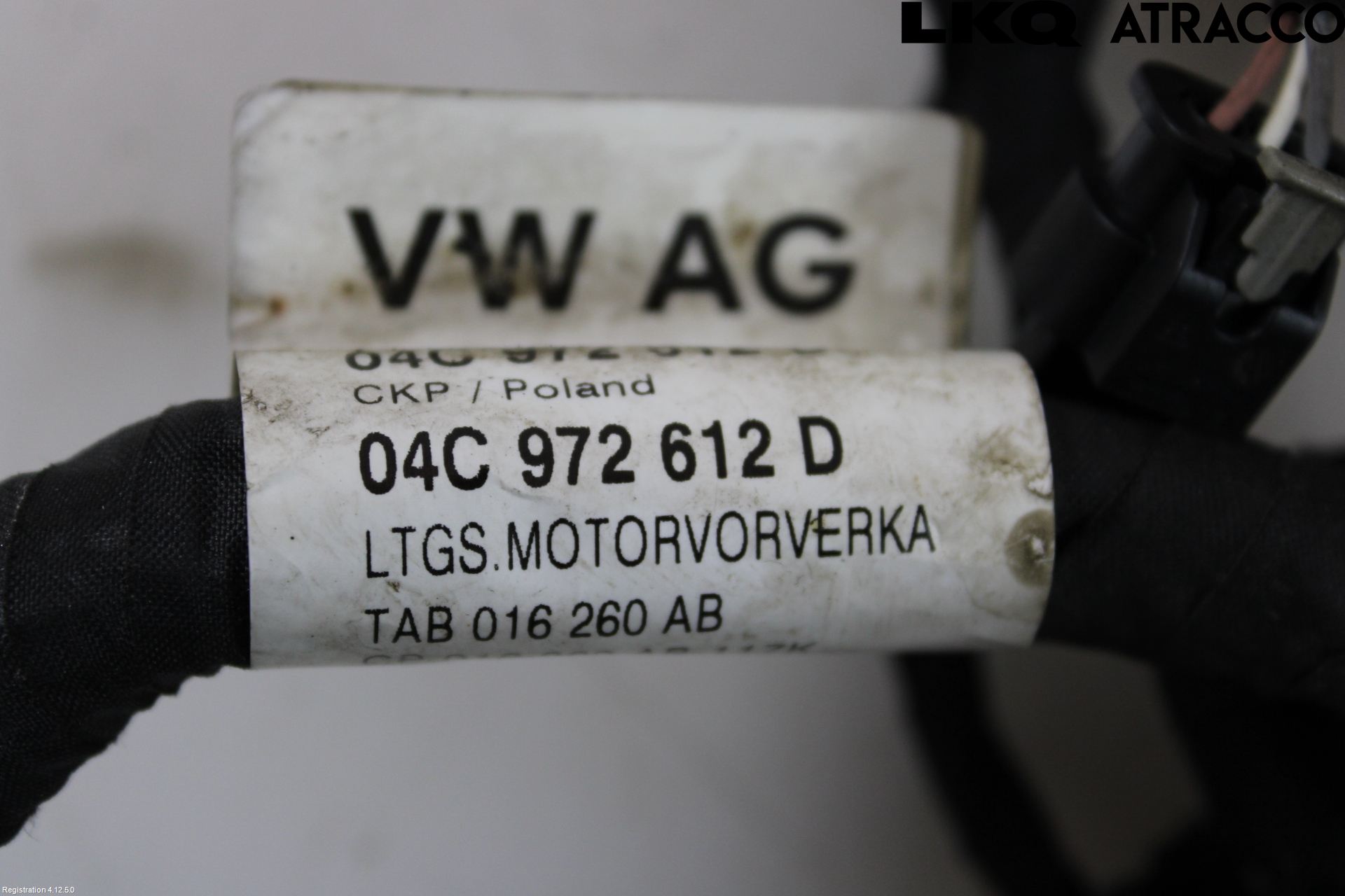 Volkswagen VW UP! / E-UP! Ledningsnett