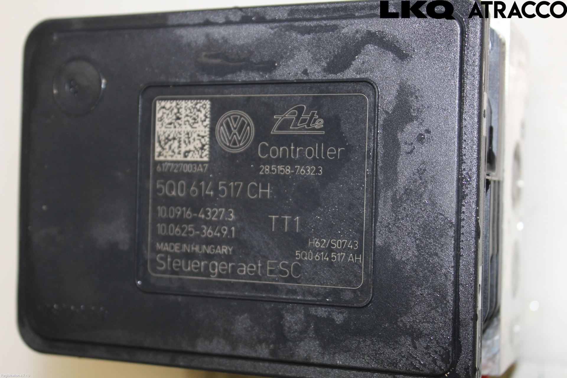 Volkswagen VW PASSAT 15-19 Abs Hydraulikkaggregat