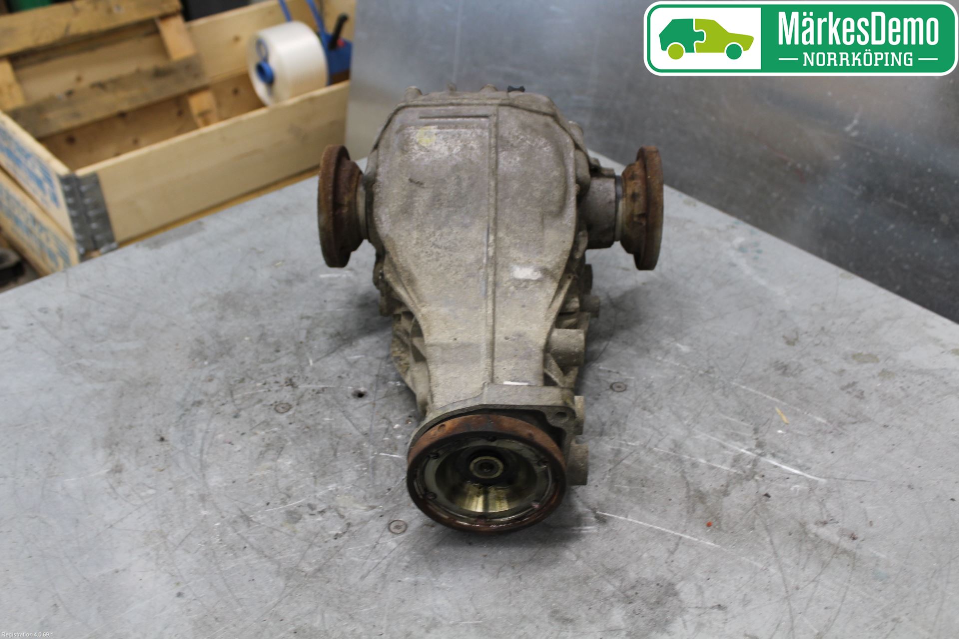 Audi A4/S4 05-07 Bakaksel Kardang Bak -Diff