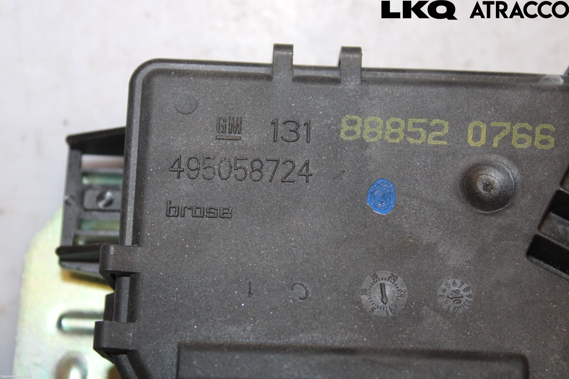 Saab 9-3 VER 2 Bakluke-Lokk Låsekasse