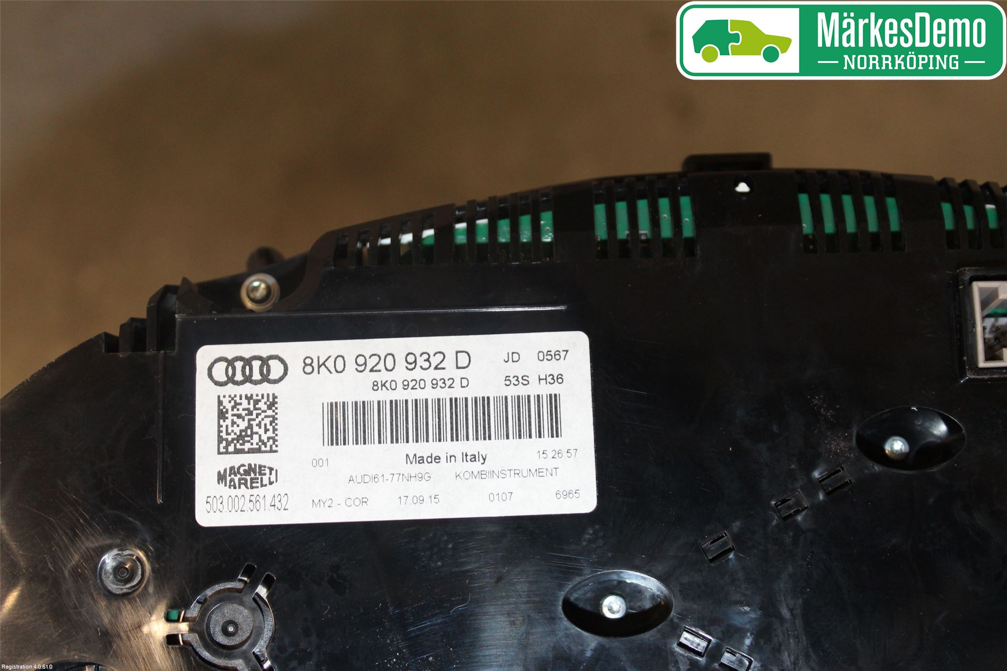 Audi A4 12-15 Instr Kombinert