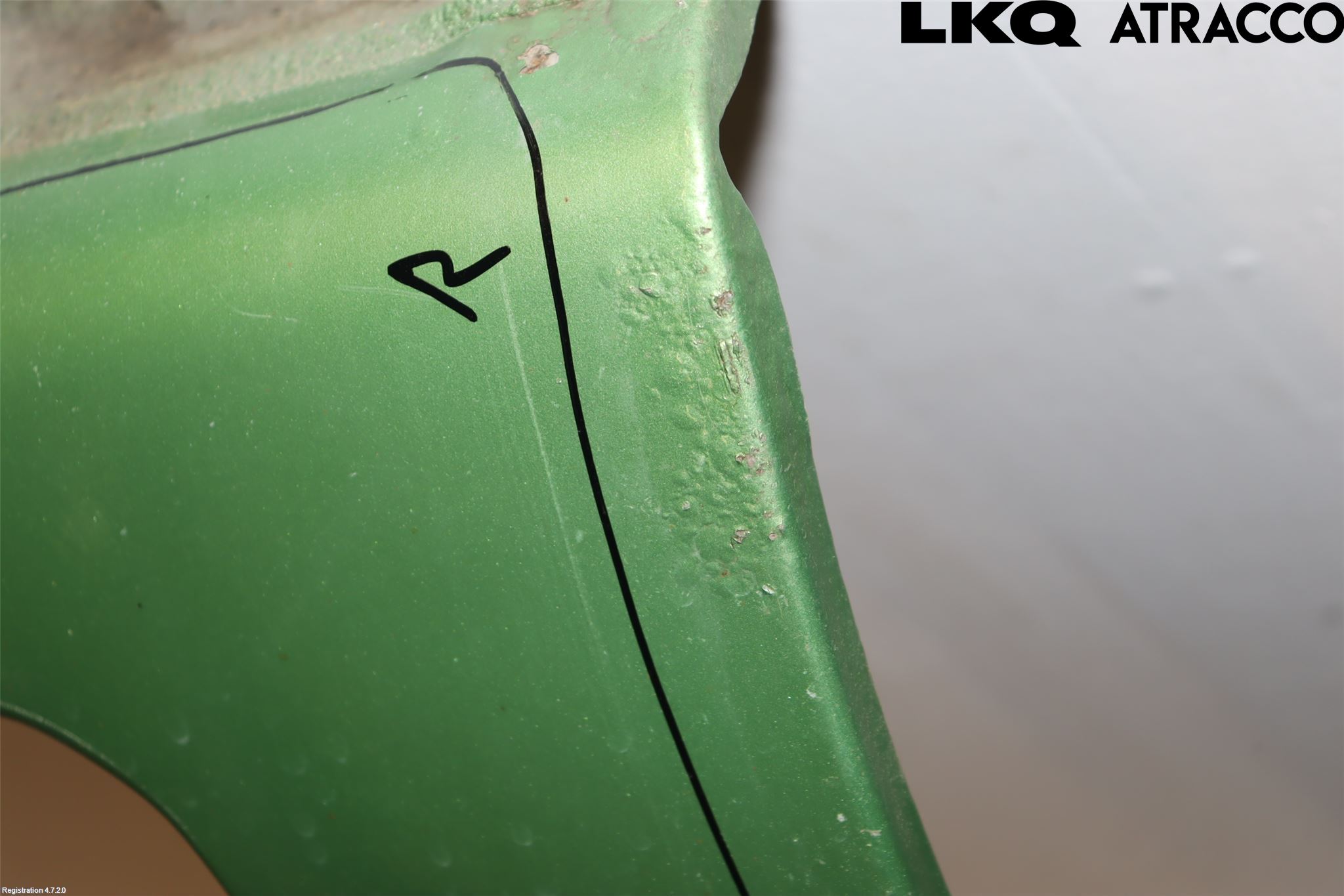 Ford FIESTA     06-08 Skjerm Foran Venstre