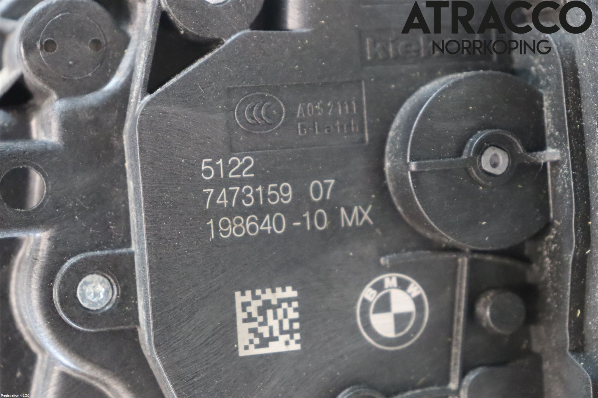 BMW X3 G01 18- Dørlås - Låsekasse