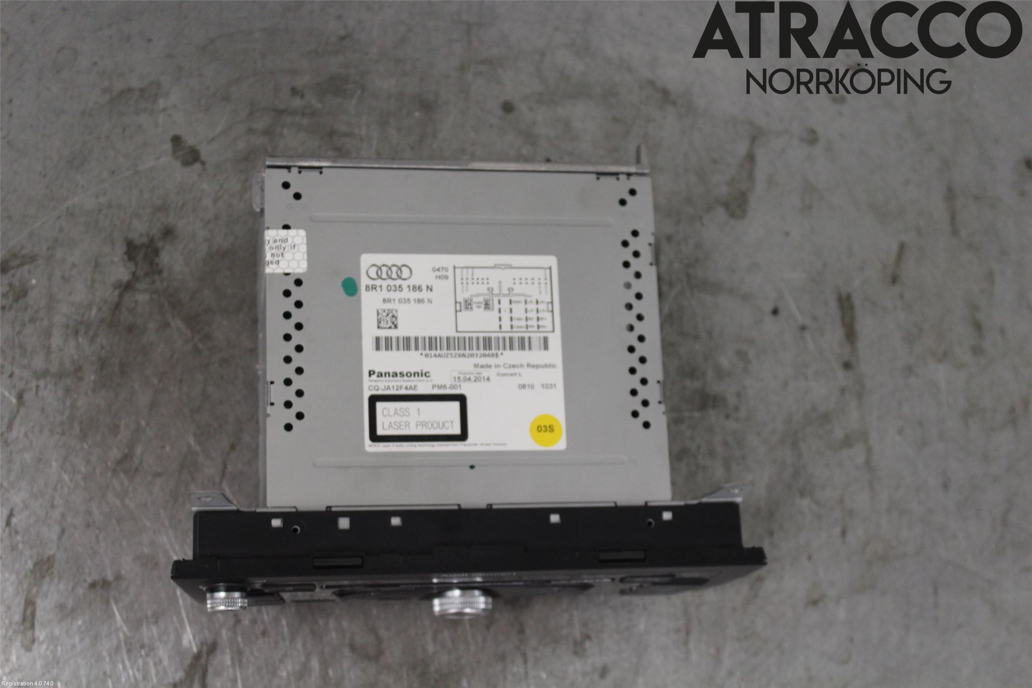 Audi A4 12-15 Stereo Radio Med Cd