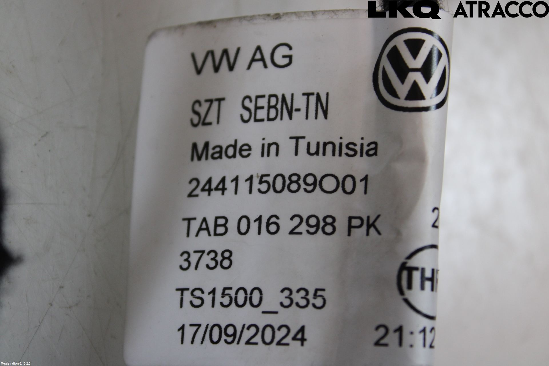 Volkswagen VW ID.7/TOURER 24- Ledningsnett
