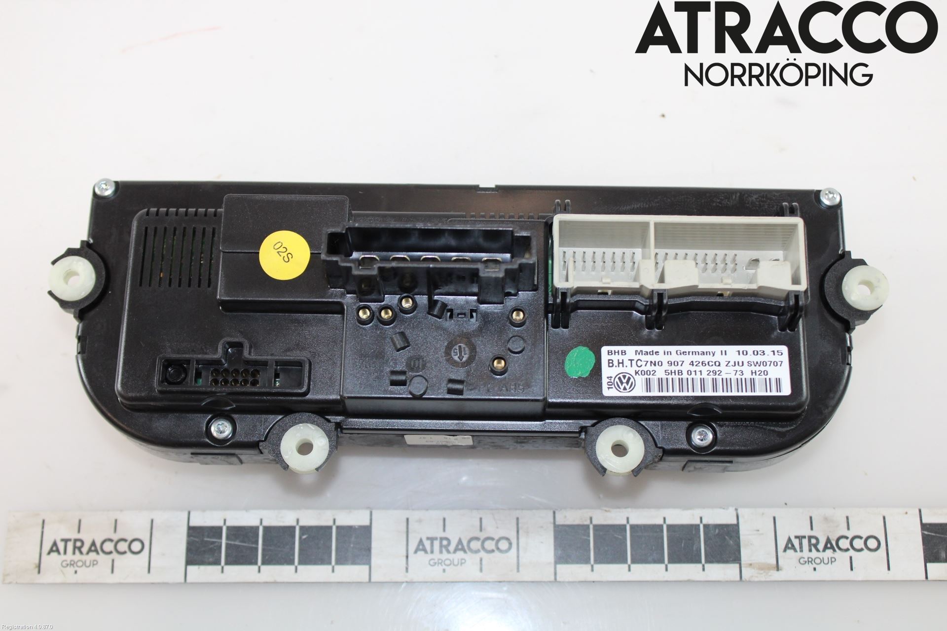 Volkswagen VW CADDY 11-15 Varmeapparat Panel(Regulering)