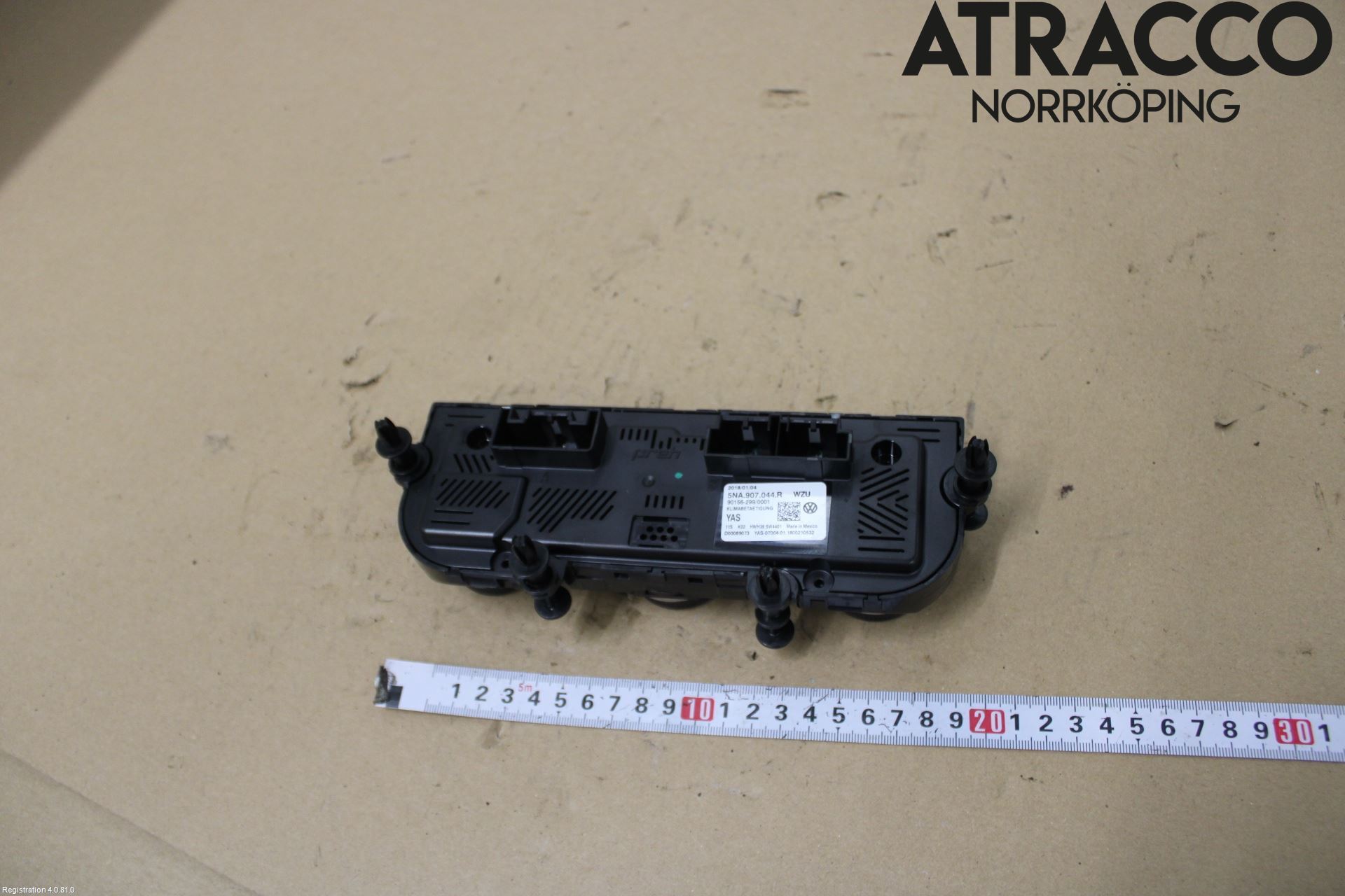 Volkswagen VW TIGUAN ALLSPACE 18- Varmeapparat Panel(Regulering)