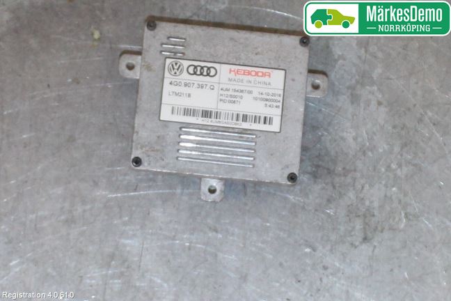 Skoda SUPERB 16-24 Styreenhet Xenon