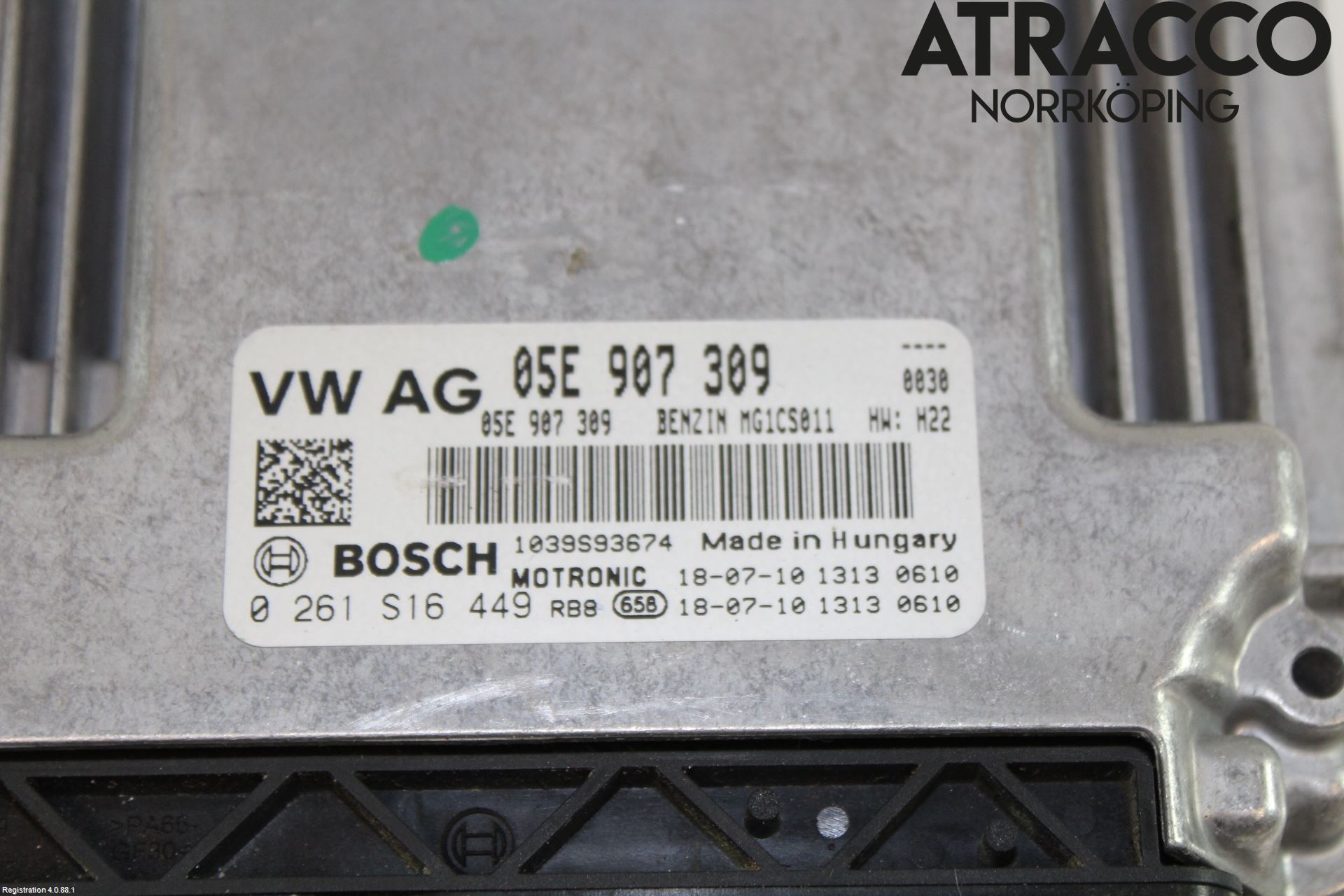 Volkswagen VW GOLF / E-GOLF VII 13-20 Styreenhet Innsprøytning