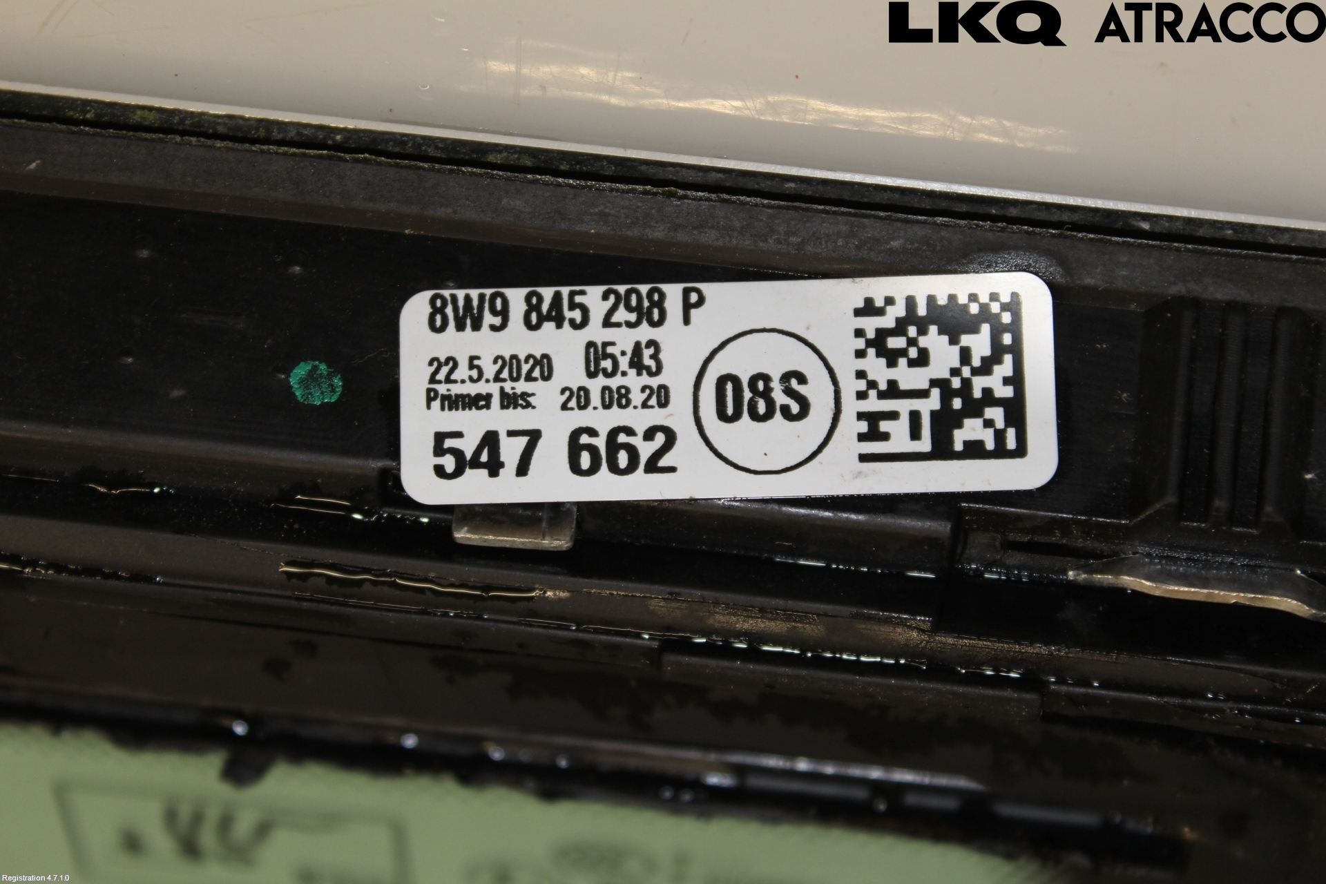Audi A4/S4 B9 20- Siderute Bak I Kar Høyre Fast