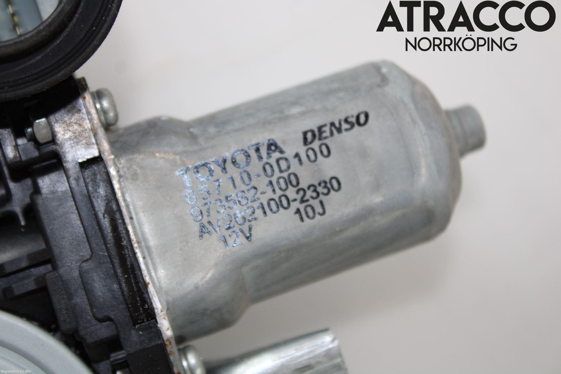 Toyota AURIS 07-09 Vindusheis El Komp