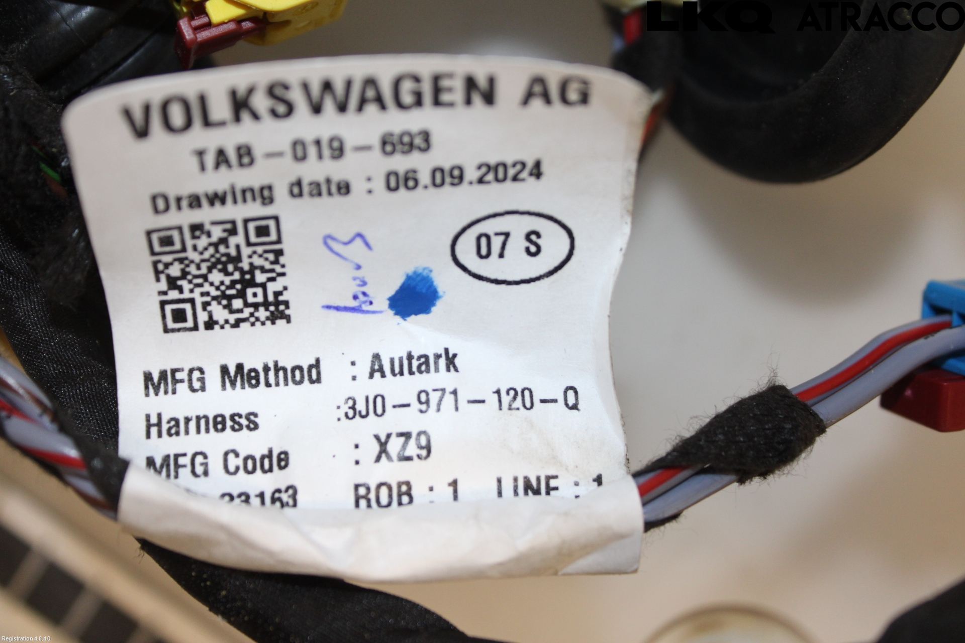 Volkswagen VW PASSAT 24- Ledningsnett