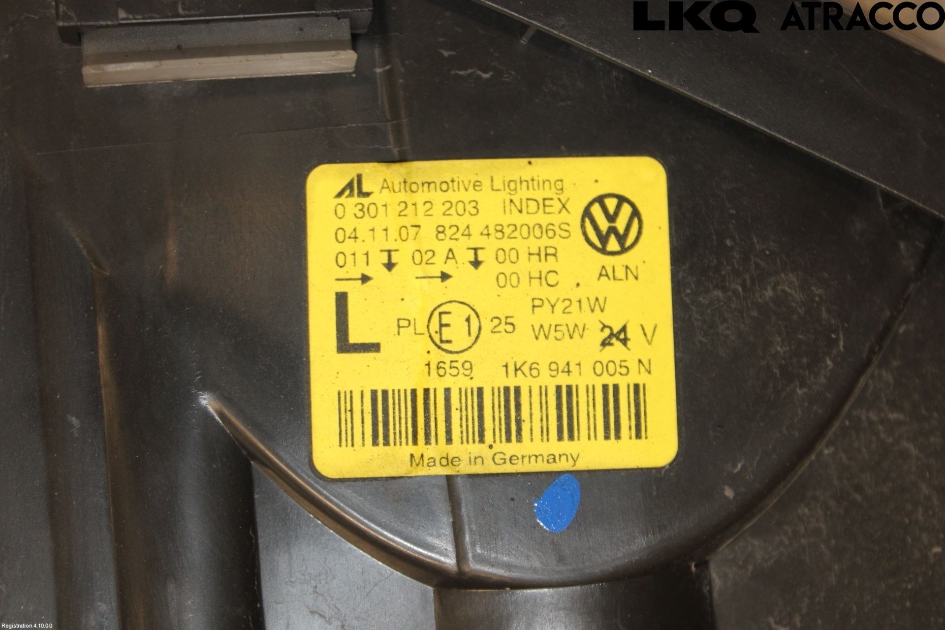 Volkswagen VW GOLF V 04-09 Frontlykt Venstre