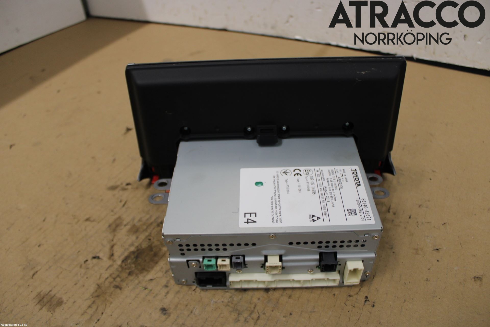 Toyota RAV4 19- Stereo Radio Med Cd