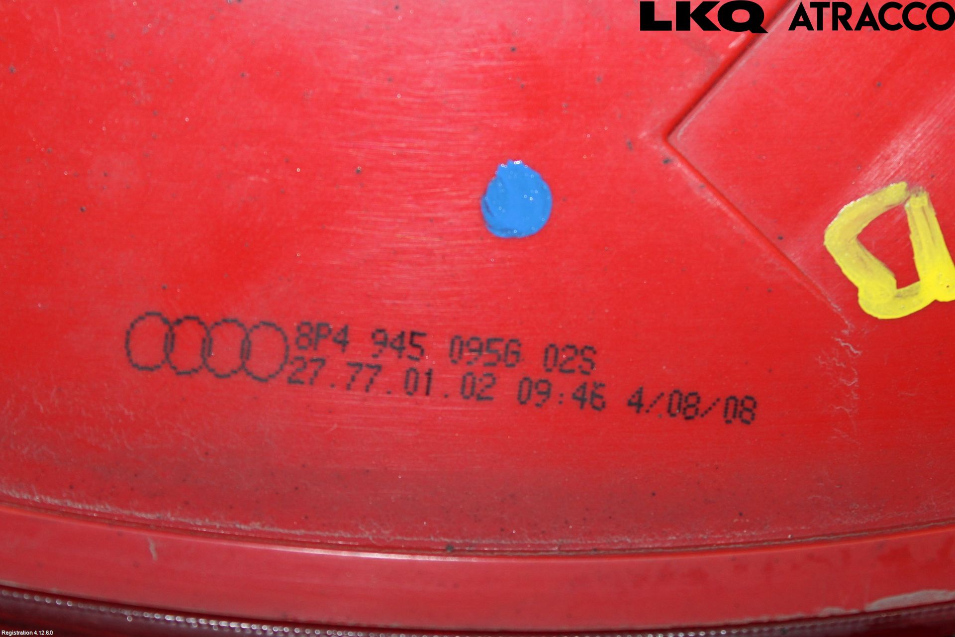Audi A3/S3 05-13 Baklykt Venstre