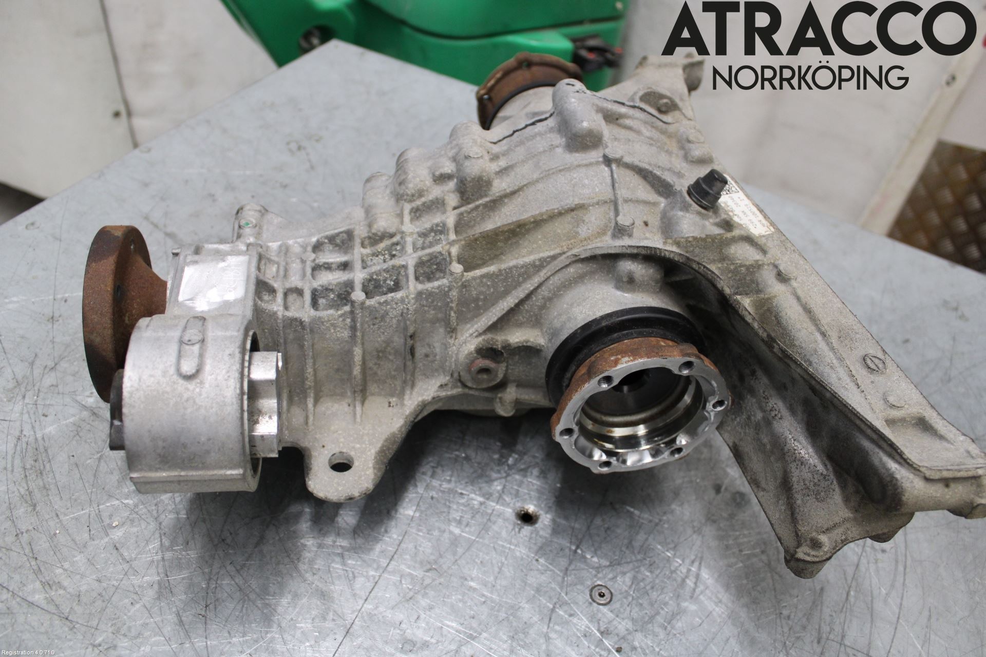 Audi A7 Sportback 4K 18- Bakaksel Kardang Bak -Diff