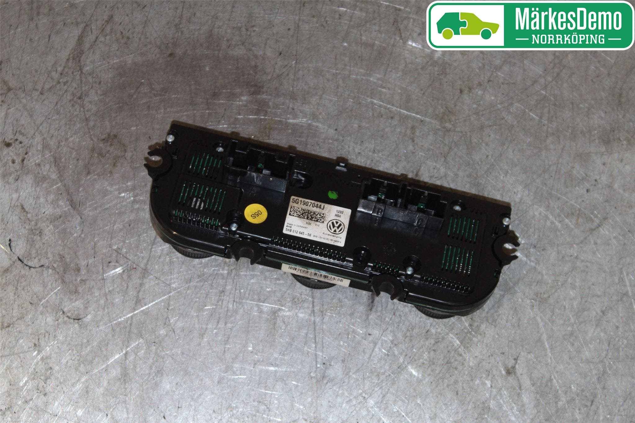 Volkswagen VW PASSAT 15-19 Varmeapparat Panel(Regulering)