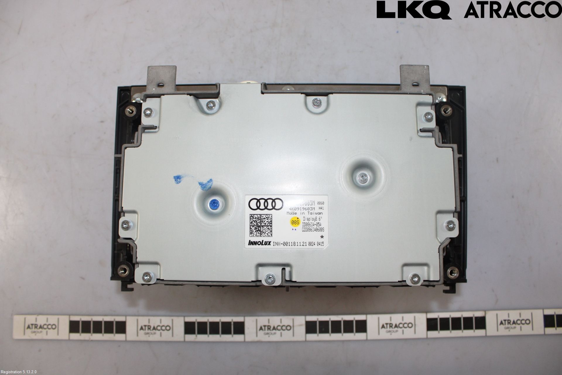 Audi A6 F2/C8 19- Instr Skjerm Dvd-Gps-Ac-Tlf