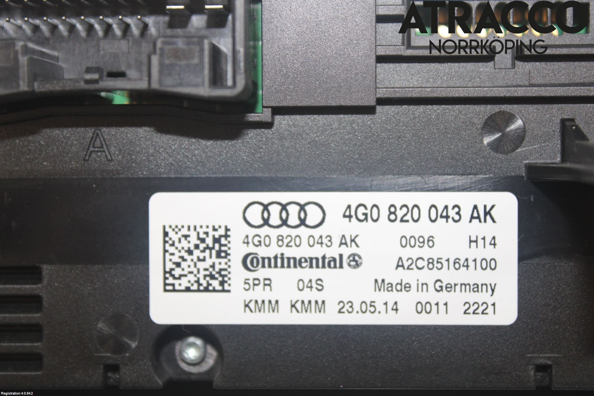 Audi A6 ALLROAD 12-18 Varmeapparat Panel(Regulering)