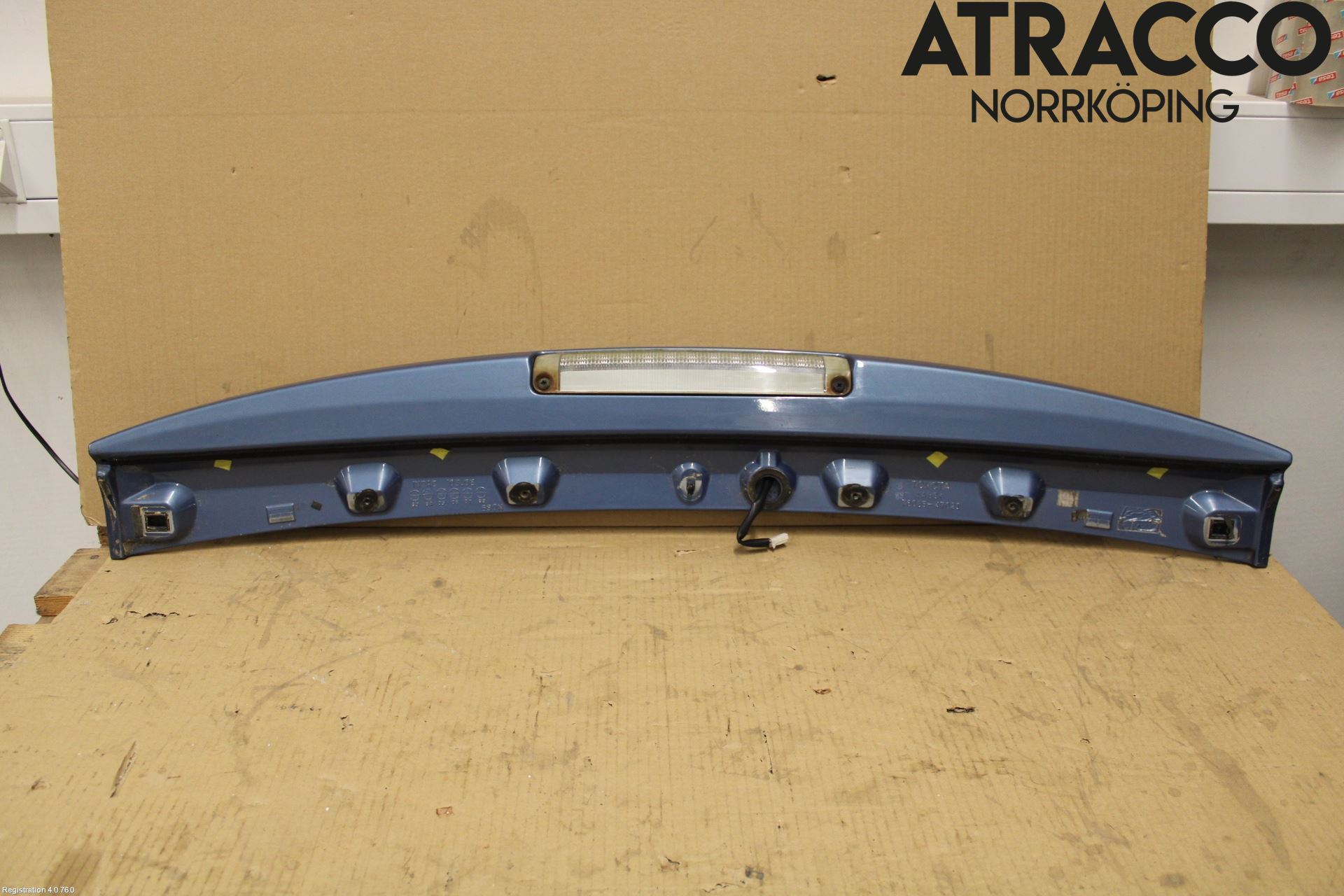 Toyota PRIUS NWH20 04-08 Spoiler Bakluke