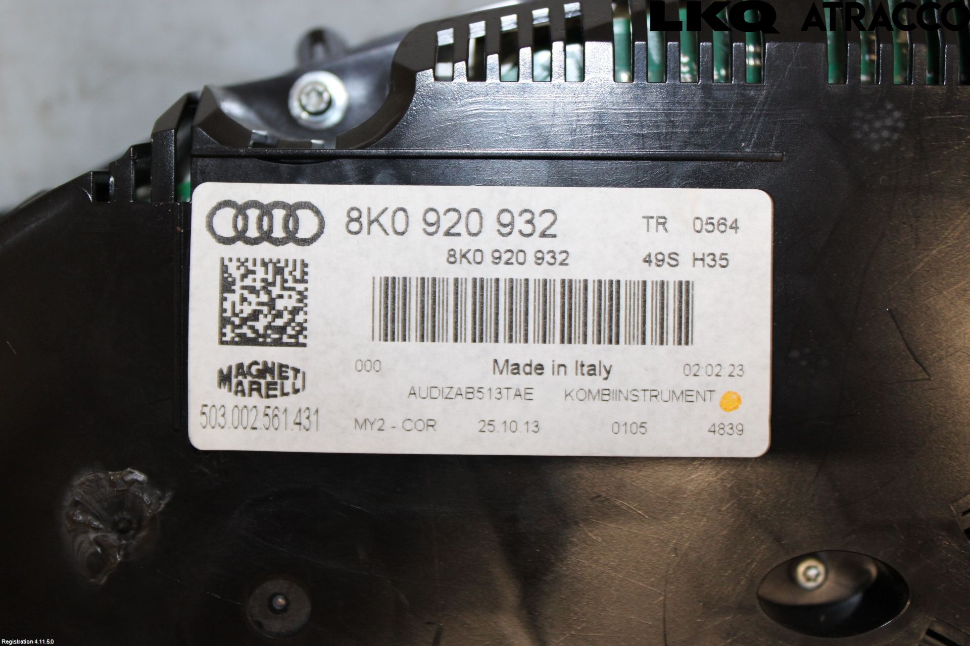 Audi A4 12-15 Instr Kombinert
