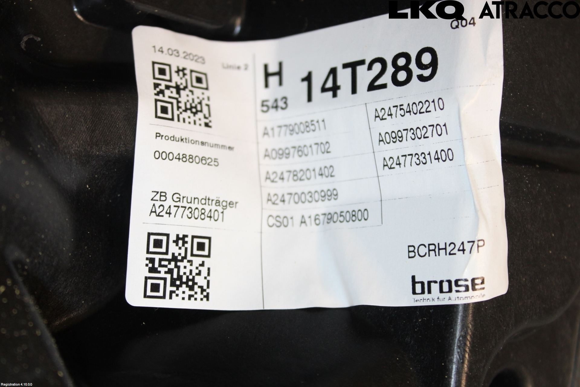 Mercedes-Benz MB EQA (H243) 21- Vindusheis El Komp