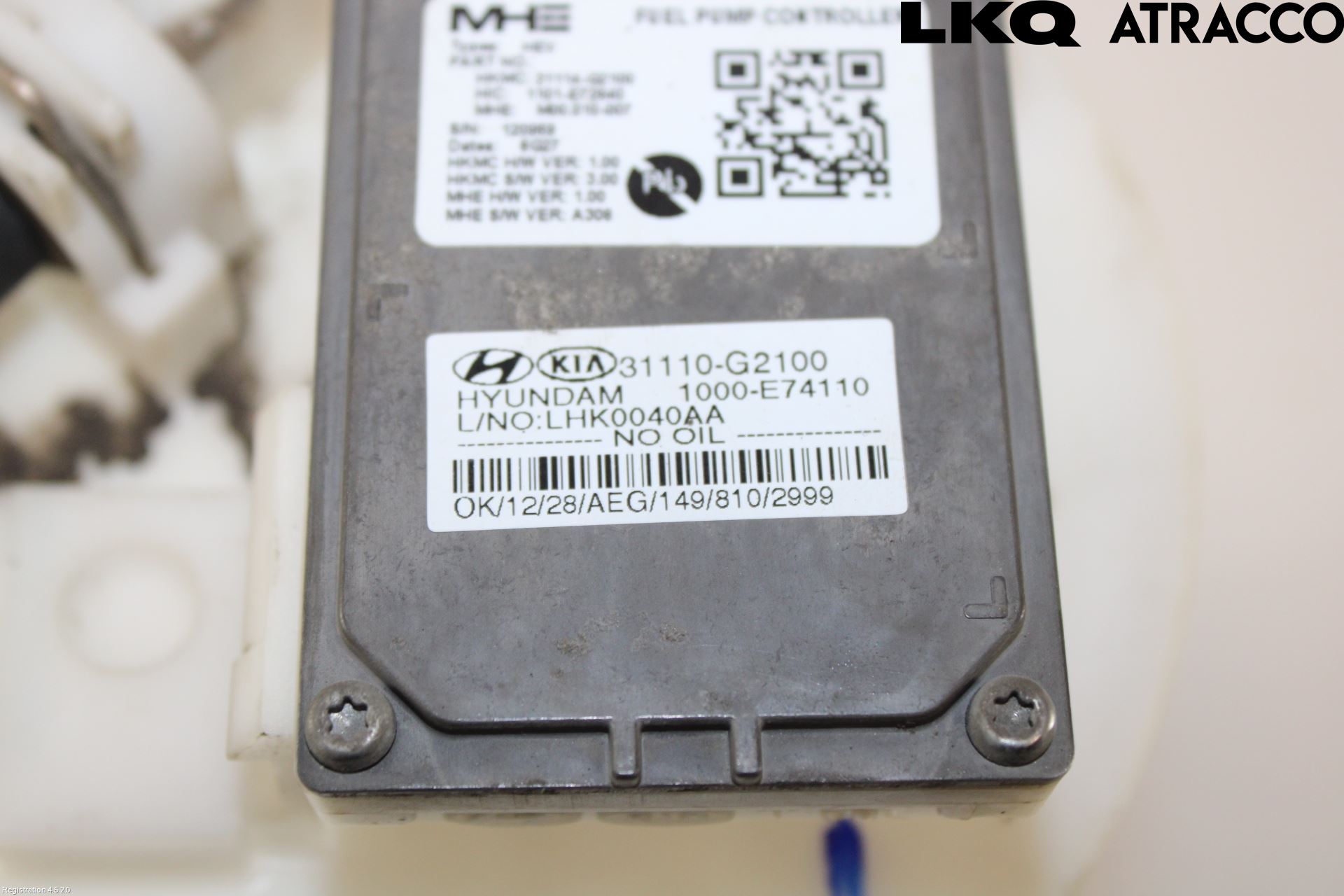 Hyundai IONIQ AE 17-22 Drivstoffpumpe Fødepumpe El