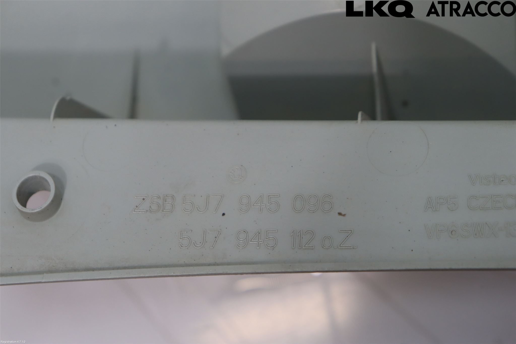Skoda ROOMSTER Baklykt Høyre