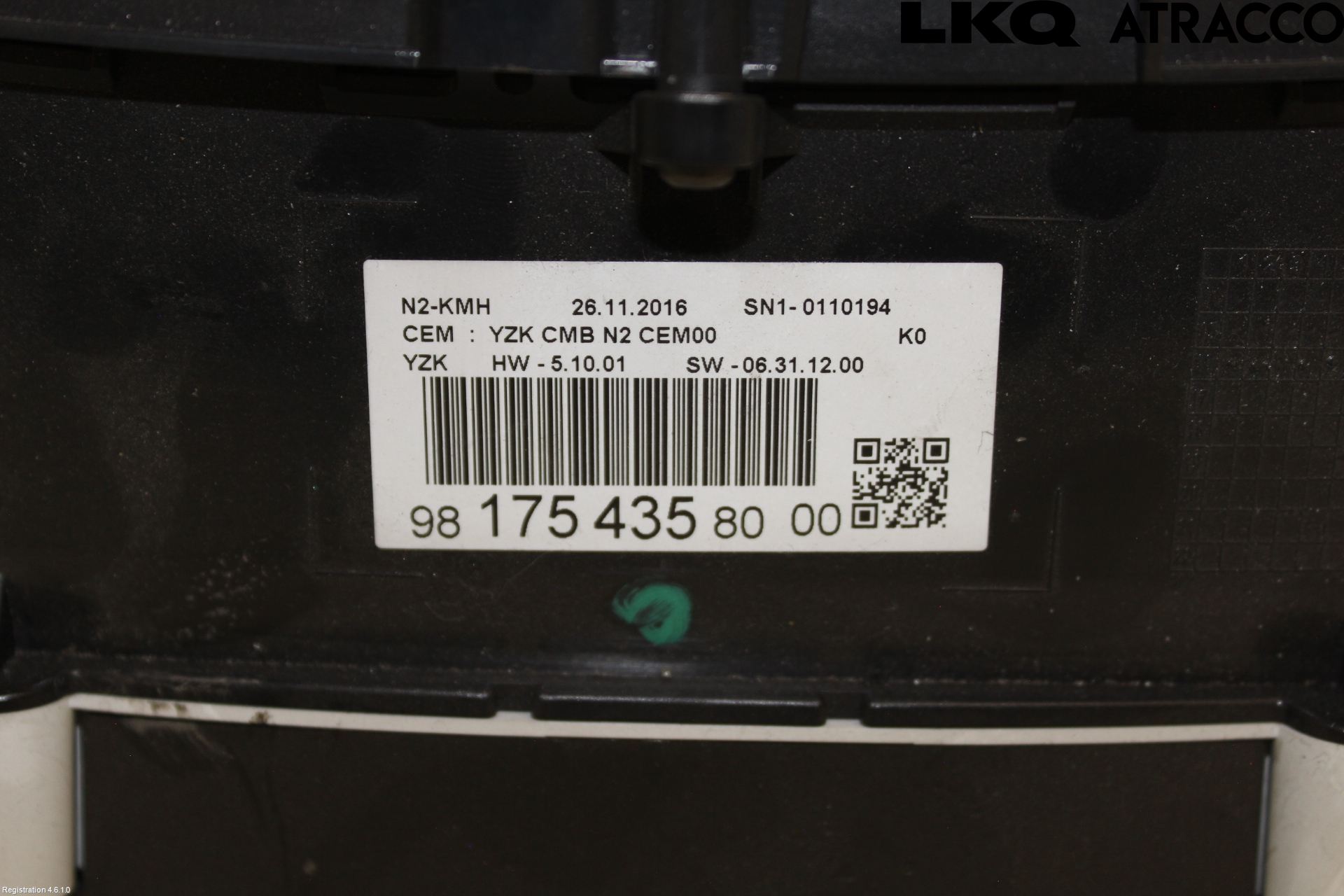 Peugeot EXPERT 15-16 Instr Kombinert