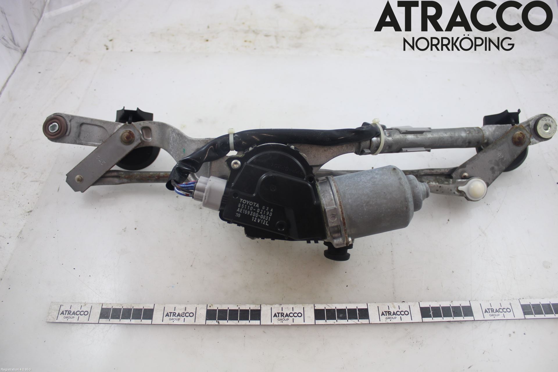 Toyota AURIS 10-12 Viskeroverføring Frontrute